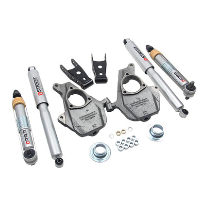 Belltech LOWERING KIT 16.5-18 Chevy Silverado/Sierra All Cab 2in F - 1010SP-C-Dub Tech