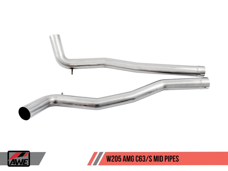 AWE Tuning Mercedes-Benz W205 AMG C63/S Coupe Track Edition Exhaust - 3020-31020-C-Dub Tech