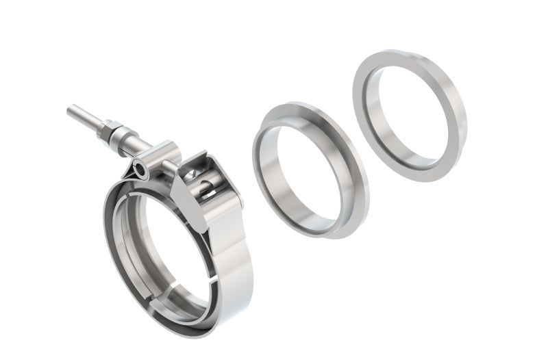 Borla Universal 2.25in Stainless Steel 3pc V-Band Clamp w/ Male - 18007