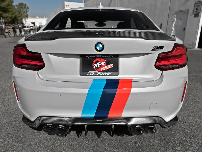 aFe MACHForce XP Exhausts Cat-Back SS 19-21 BMW M2 Competition - 49-36350-B