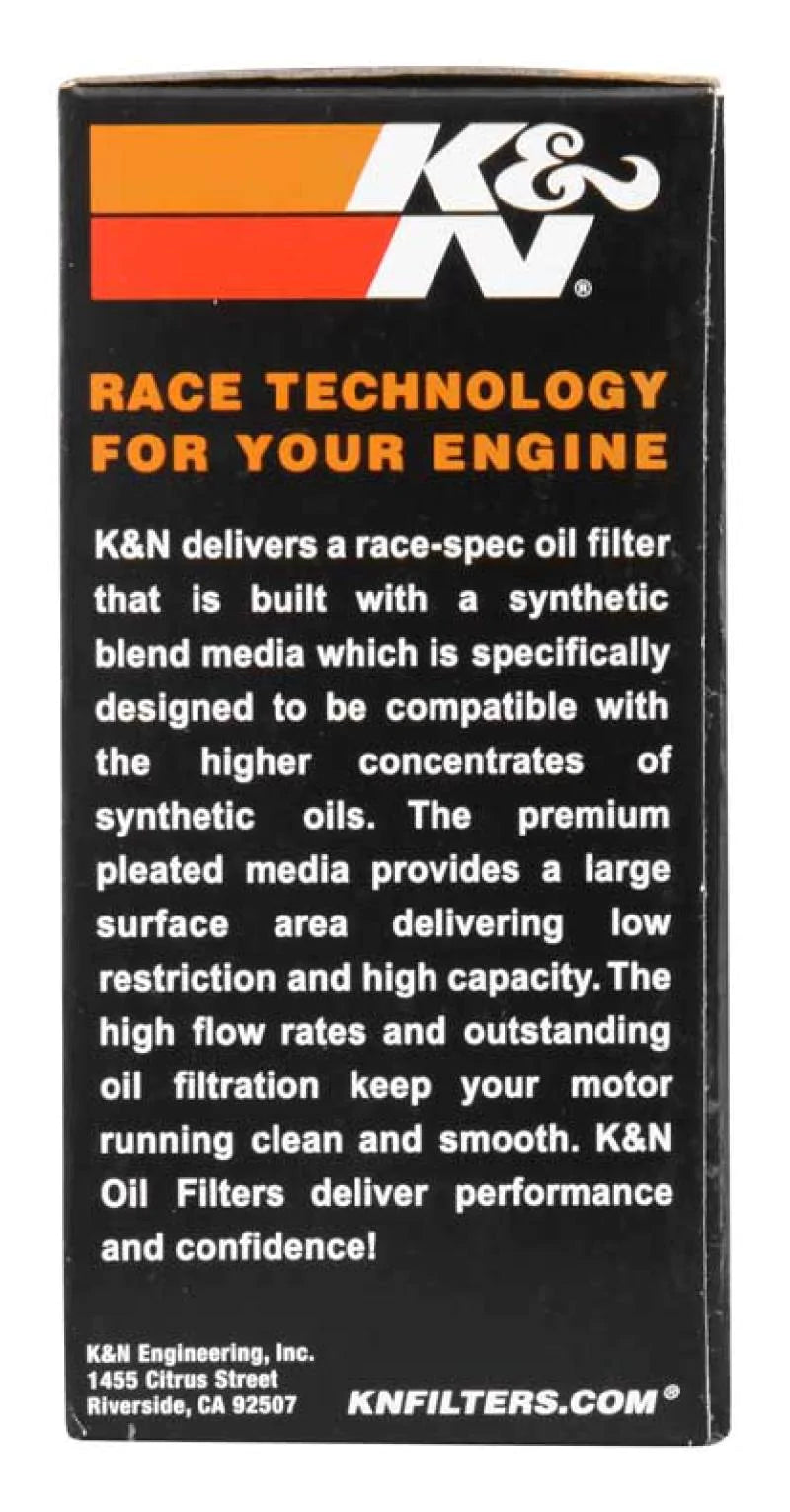 K&N 1.625in OD x 2.719in H Oil Filter - KN-655