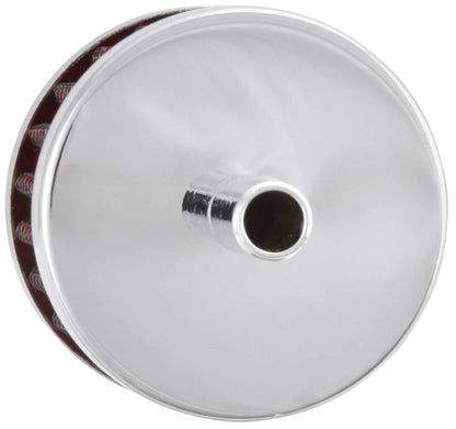 K&N Steel Base Crankcase Vent Filter 3/8in OD Tube  2in - 62-1090