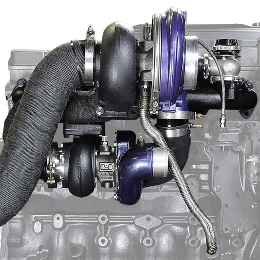 ATS Diesel 98.5-02 Dodge Cummins 5.9L Aurora 3000/5000 Compound Turbo - 202A352218-C-Dub Tech