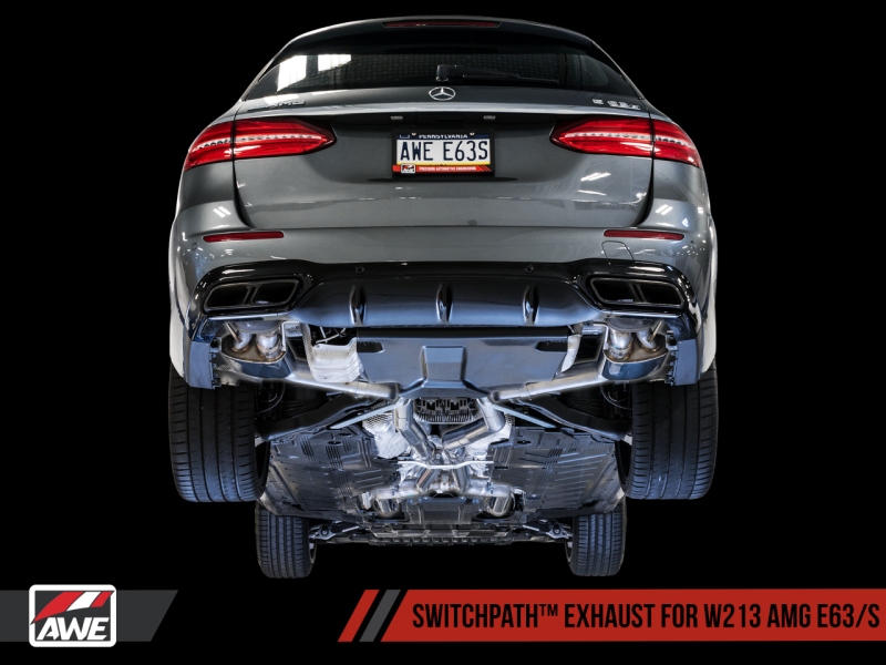 AWE Tuning Mercedes-Benz W213 AMG E63/S Sedan/Wagon SwitchPath Exhaust System - 3025-31046-C-Dub Tech