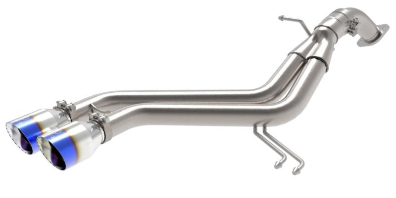 aFe Takeda 13-17 Hyundai Veloster L4-1.6L 2-1/2in 304 SS Axle-Back - 49-37019-L-C-Dub Tech