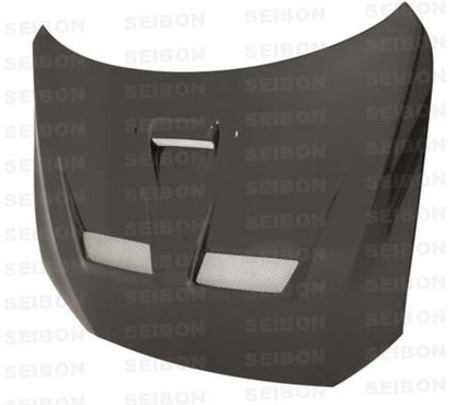 Seibon 08-12 Mitsubishi Evolution X CW-style Carbon Fiber Hood - HD0809MITEVOX-CW