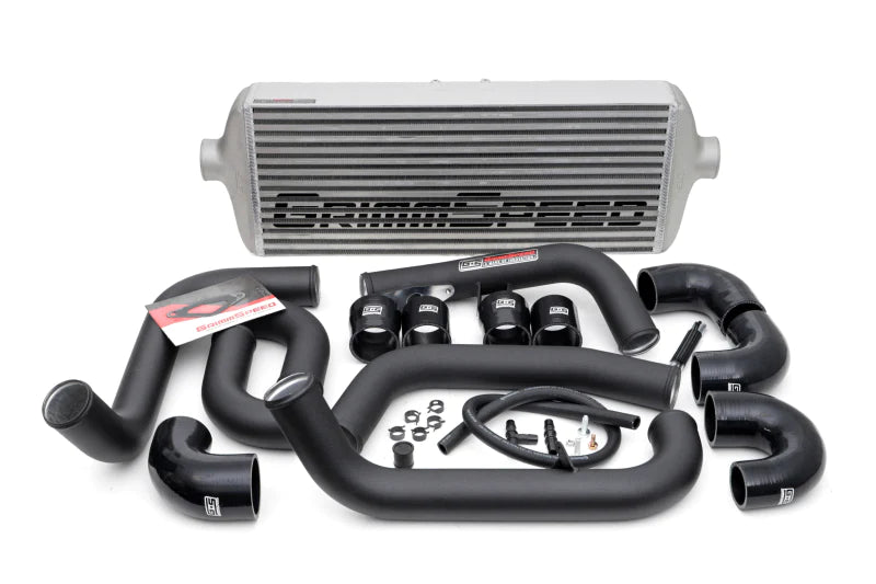 GrimmSpeed 2008-2014 Subaru STI Front Mount Intercooler Kit Raw Core - 090228