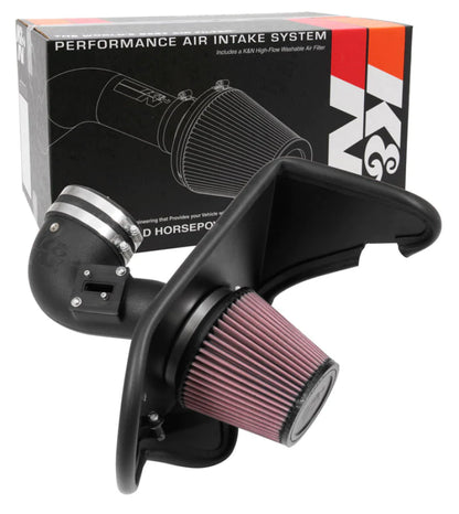 K&N 16-17 Chevrolet Camaro L4-2.0L F/I Turbo Aircharger Performance Intake - 63-3105