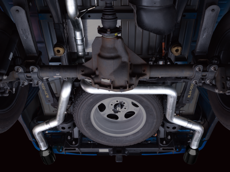 AWE 0FG 21+ Ford F150 Dual Split Rear Cat-Back Exhaust- - 3015-33119-C-Dub Tech