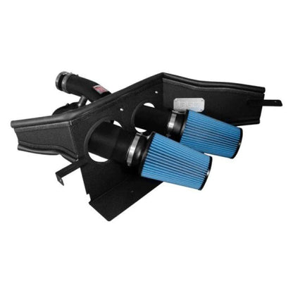 Injen 2015+ Ford F-150 V6 2.7L/3.5L EcoBoost Wrinkle Black Short - PF9015WB