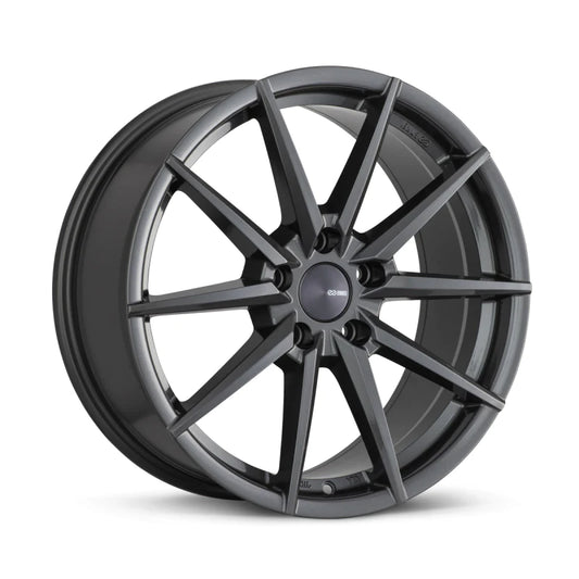 Enkei Hornet 19x8 5x112 45mm Offset 72.6mm Bore Anthracite Wheel - 533-980-4445AP