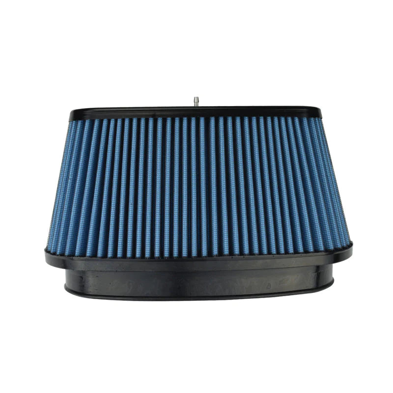 Injen NanoWeb Dry Air Filter 8.725x3.940 Oval neck/ 10.375x5.590 Base - X-1084-BB