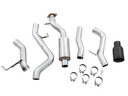 AWE Tuning 2021+ Ford Bronco 0FG Single Rear Exit Exhaust - 3015-23789-C-Dub Tech