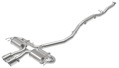 aFe Takeda 3in 304 SS Cat-Back Exhaust System w/Polished Tips - 49-36624-P