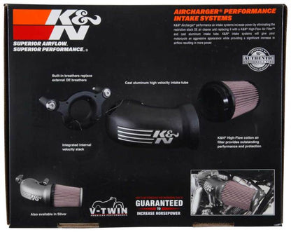 K&N 2017 Harley Davidson FXSB Breakout Aircharger Performance Intake - 63-1134
