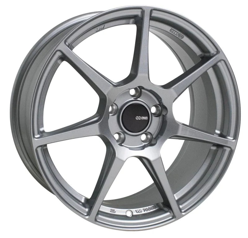 Enkei TFR 18x8 45mm Offset 5x112 BP 72.6mm Bore Storm - 516-880-4445GR