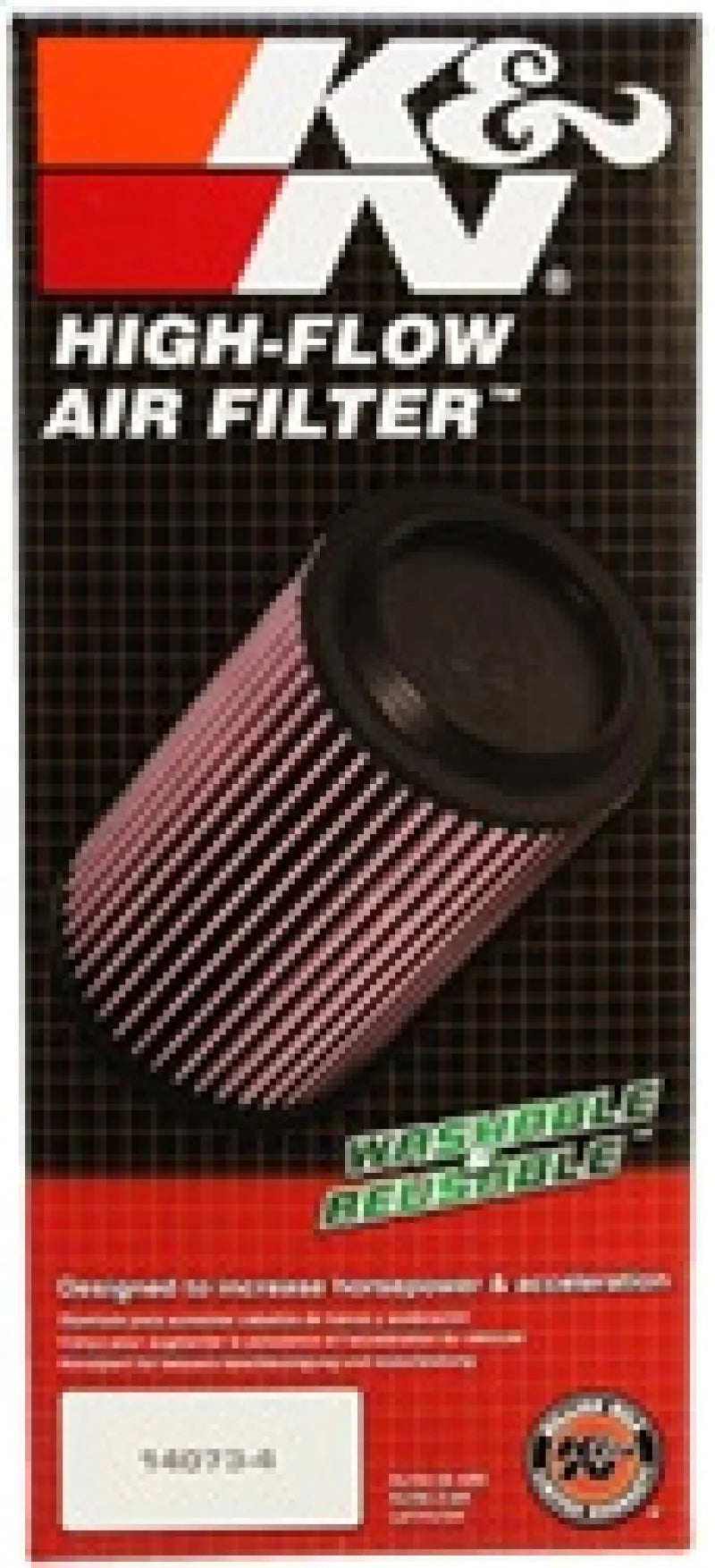 K&N Replacement Air Filter for 11-14 Mclaren MP4-12C 3.8L V8 - E-0667