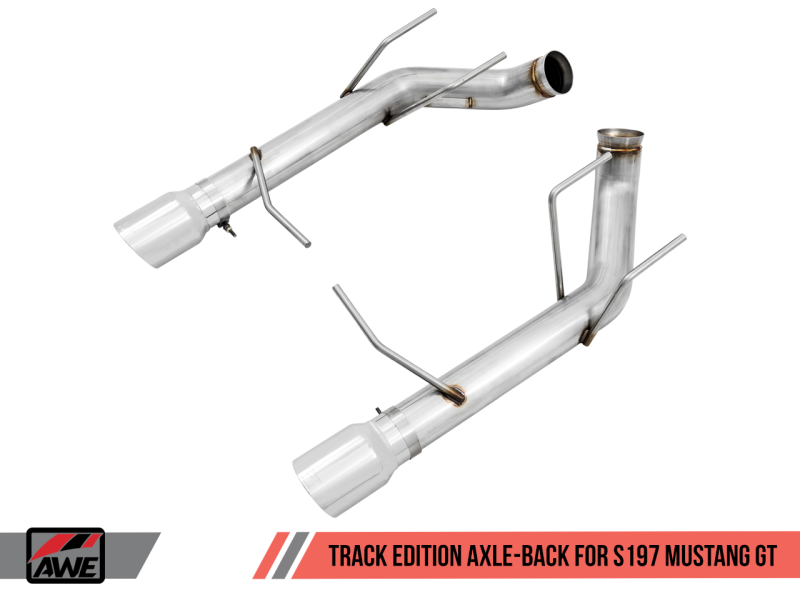 AWE Tuning S197 Mustang GT Axle-back Exhaust - Track Edition - 3020-32040-C-Dub Tech
