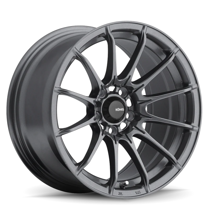 Konig Dial In 15x8 4x100 ET25 Matte Grey - DI5810030G