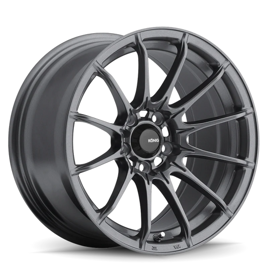 Konig Dial In 15x8 4x100 ET25 Matte Grey - DI5810030G