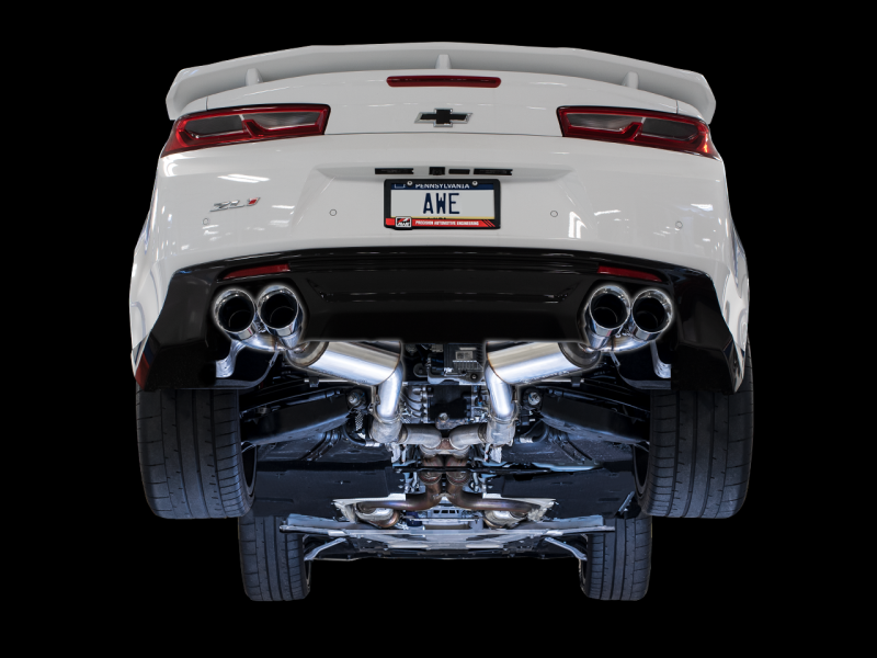 AWE Tuning 16-19 Chevrolet Camaro SS Axle-back Exhaust - Touring - 3015-42093-C-Dub Tech