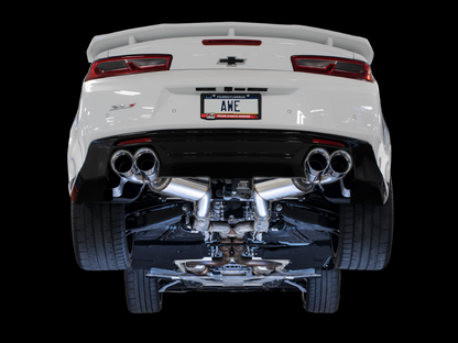 AWE Tuning 16-19 Chevrolet Camaro SS Axle-back Exhaust - Touring - 3015-42093-C-Dub Tech