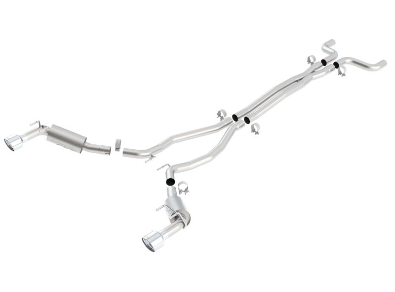 Borla 10-13 Chevy Camaro SS 6.2L 8cyl Aggressive Catback Exhaust - 140356-C-Dub Tech