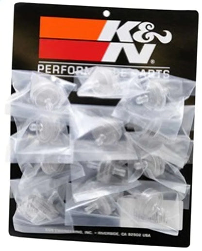 K&N Stainless Mesh Fuel Filter 12in LN Gas Filter .25in - 81-0230