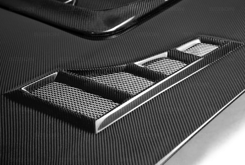 Seibon 06-07 Subaru WRX/STi CW Carbon Fiber Hood - HD0607SBIMP-CW