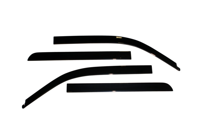 AVS 09-14 Ford F-150 Supercrew Ventvisor Low Profile Deflectors 4pc - 894011-C-Dub Tech