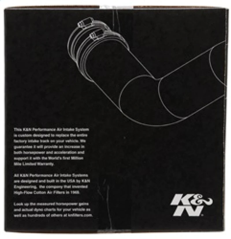 K&N 08-09 Dodge Avenger 2.4L Silver Typhoon Short Ram Intake - 69-2542TS
