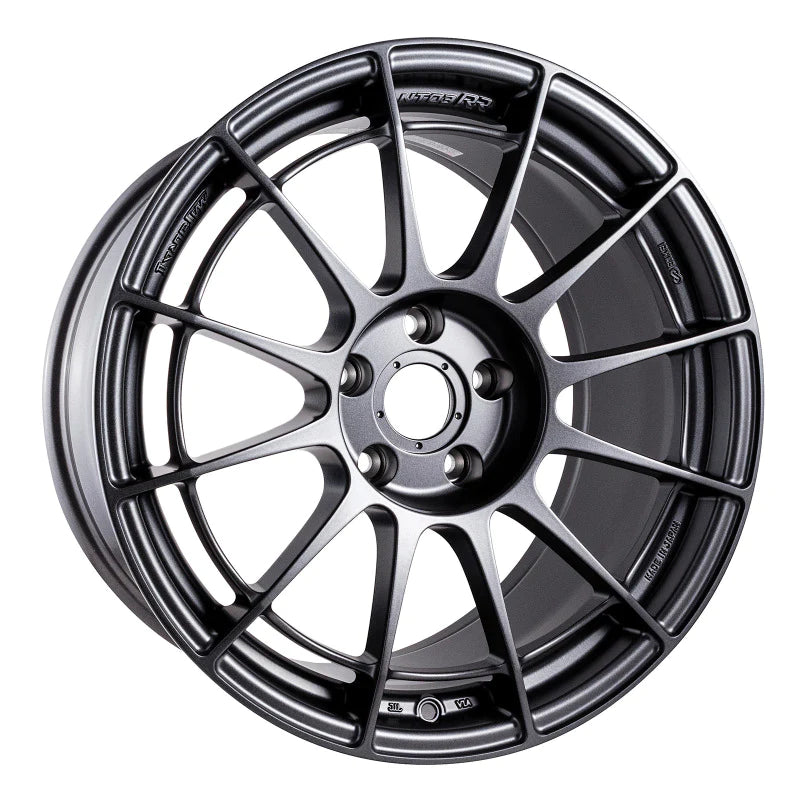 Enkei NT03RR 18x9.5 5x114.3 27mm Offset 75mm Bore Gunmetal Wheel - 512-895-6527GM