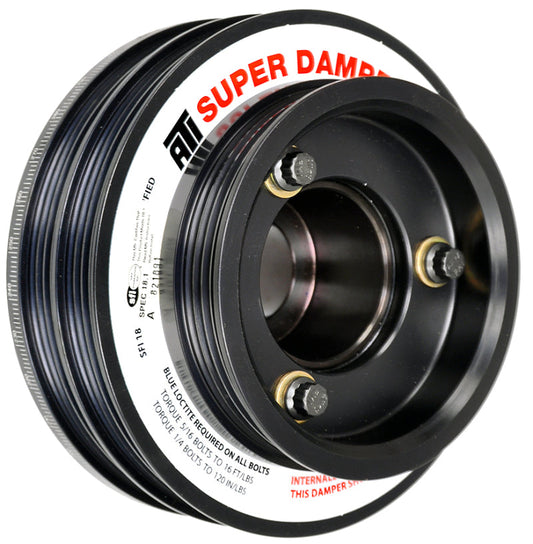 ATI Damper - 5.67in - Alum - (2) 4 Grv - ATI918598-C-Dub Tech