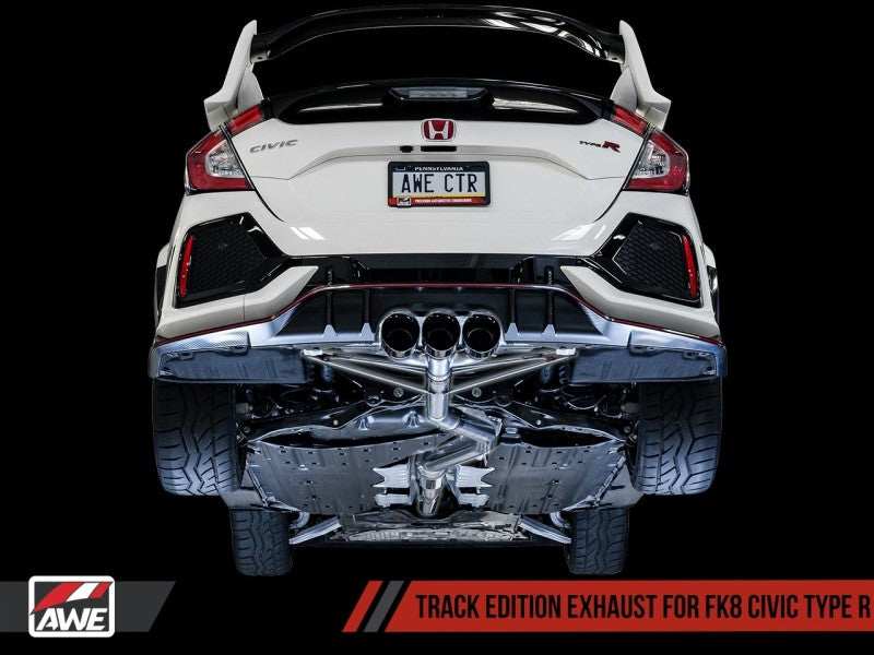 AWE Tuning 2017+ Honda Civic Type R Track Edition Exhaust - 3020-53002-C-Dub Tech