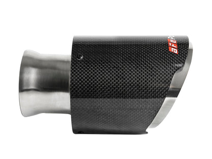 aFe MACH Force-XP 4-1/2in Carbon Fiber OE Replacement Exhaust Tips - 49C32068-C-C-Dub Tech