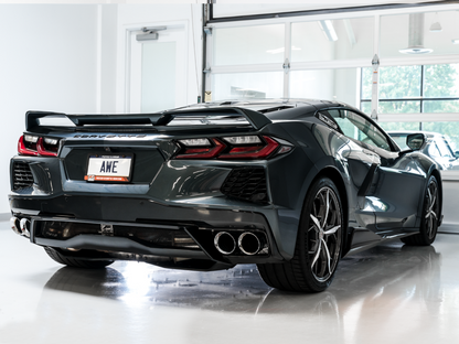 AWE Tuning 2020 Chevrolet Corvette (C8) Track Edition Exhaust - - 3020-42080-C-Dub Tech