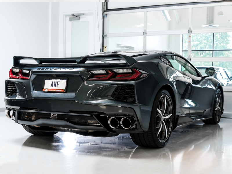 AWE Tuning 2020 Chevrolet Corvette (C8) Touring Edition Exhaust - - 3015-42151-C-Dub Tech