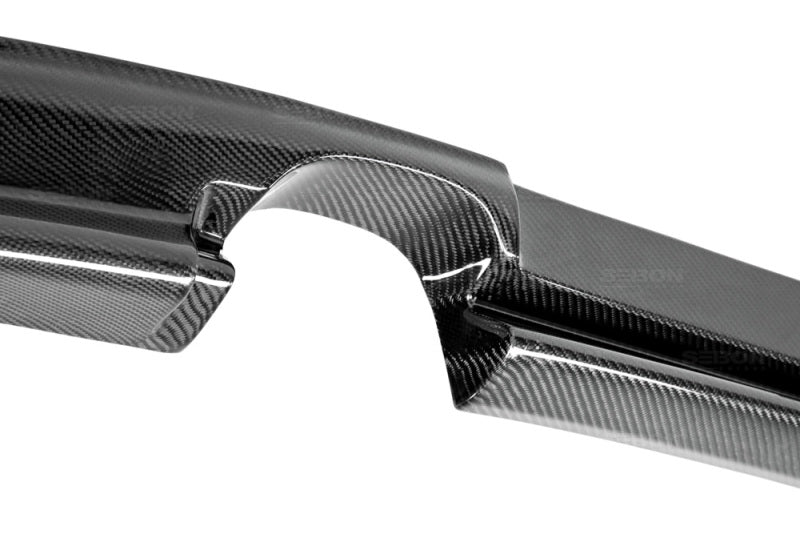 Seibon 02-03 Subaru WRX CW Carbon Fiber Rear Lip - RL0203SBIMP-CW