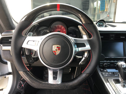 VR Bespoke Carbon Fiber Porsche PDK Paddle Shifters Gen 1 for 991 | 997.2 | 987.2 | Panamera 970 | Cayenne 958