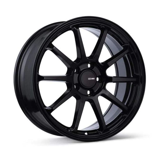 Enkei PX-10 16x7 5x114.3 38mm Offset 72.6mm Bore Gloss Black - 536-670-6538BK