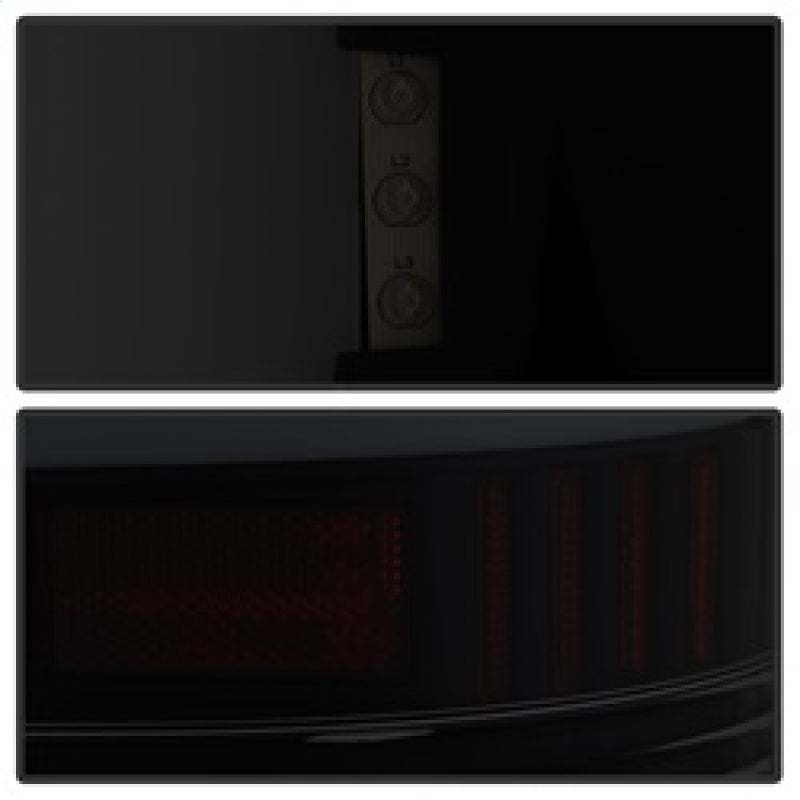 xTune 07-13 GMC Sierra 1500 LED Tail Lights - Black - 9038518