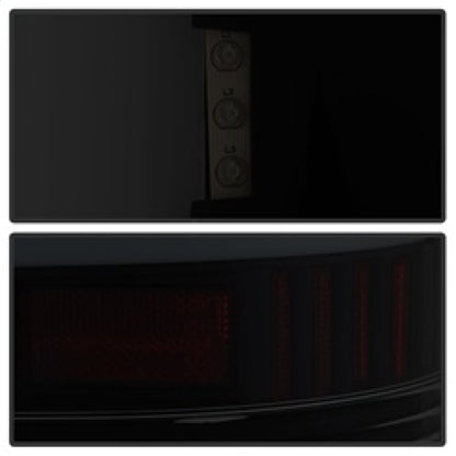 xTune 07-13 GMC Sierra 1500 LED Tail Lights - Black - 9038518