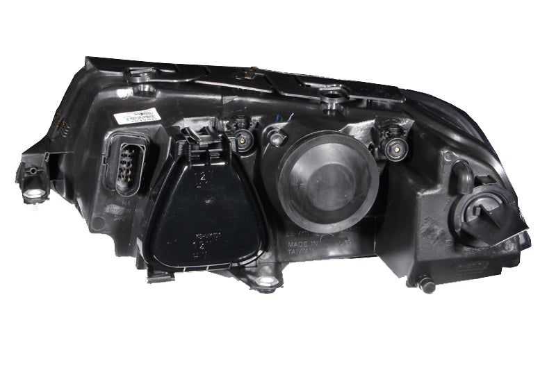 ANZO 2001-2005 Volkswagen Passat Projector Headlights w/ Halo Black - 121357-C-Dub Tech