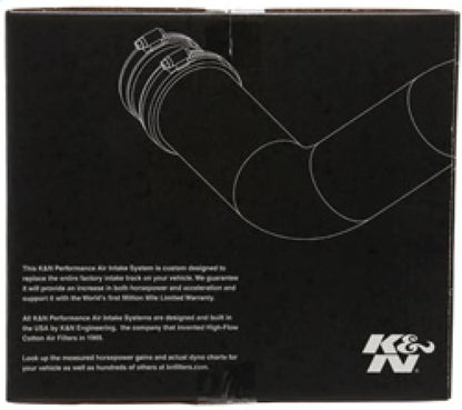 K&N 18-19 Subaru WRX 2.0L Turbo Typhoon Air Intake - 69-8011TTK