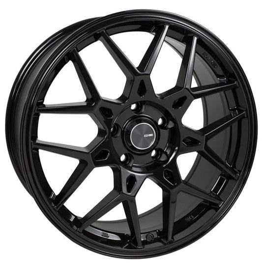 Enkei PDC 16x7 5x114.3 38mm Offset 72.6mm Bore Black Wheel - 502-670-6538BK