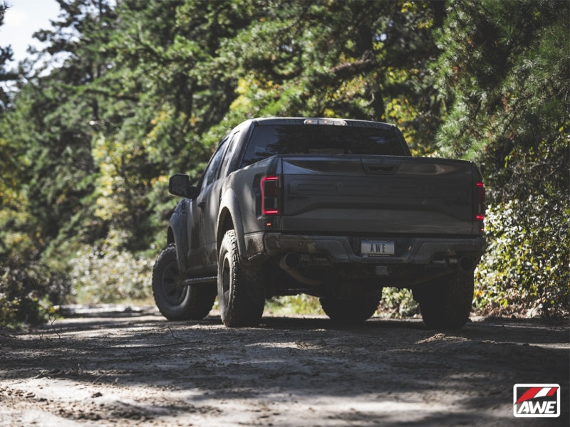 AWE Tuning 2017+ Ford Raptor Tailpipe Conversion Kit w/ Diamond - 3020-33050-C-Dub Tech