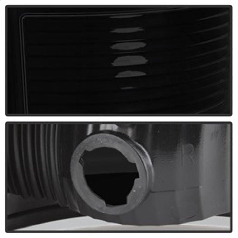 xTune 07-13 GMC Sierra 1500 LED Tail Lights - Black - 9038518