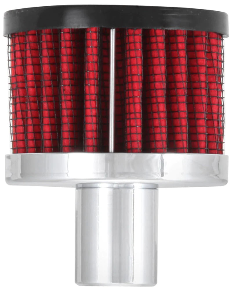 K&N Steel Base Crankcase Vent Filter .75in Vent OD x - 62-1030