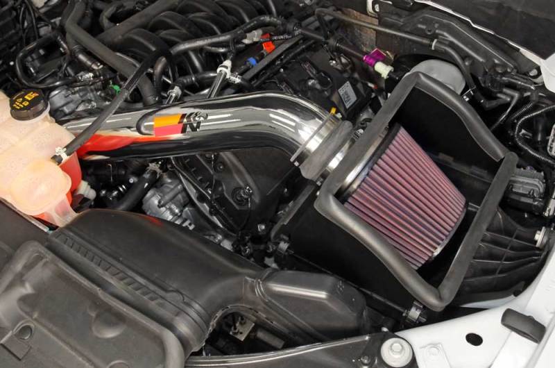 K&N 15 Ford F150 5.0L V8 F/I High Flow Performance - 77-2591KP