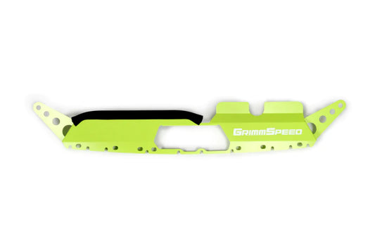 GrimmSpeed 15+ Subaru WRX/STI Radiator Shroud - Neon Green Powdercoat - 096056